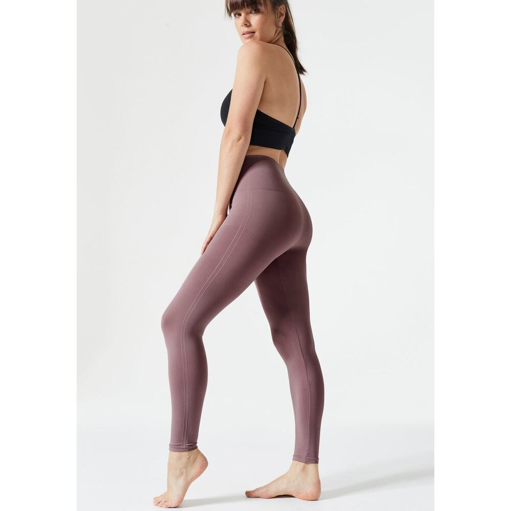 Blanqi Everyday Hipster Seamless High Rise Leggings Size Small Gray - Picture 11 of 11